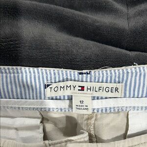 Tommy Hilfiger Blue and White Striped Apparel